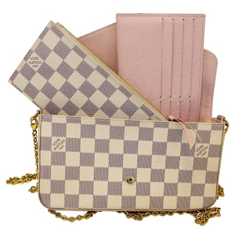 louis vuitton pochette félicie damier ebène|louis vuitton damier azur pochette.